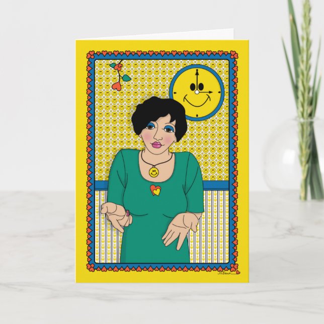 Shrug It Off_B_Greeting Karte (Vorderseite)