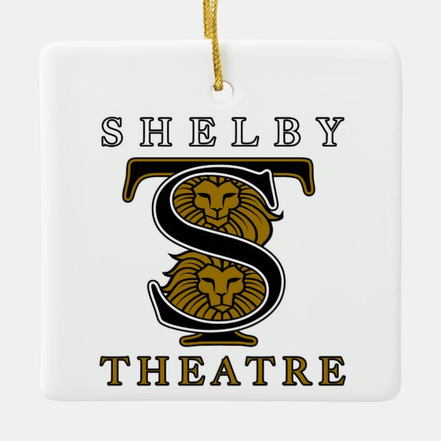 SHS Theaterdekoration Keramikornament (Vorderseite)
