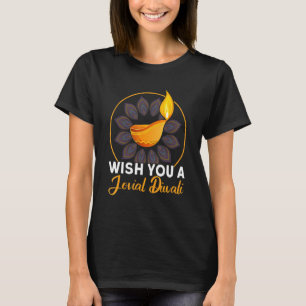 Shubh Deepalawi wünscht Ihnen ein Jovial Diwali 3 T-Shirt