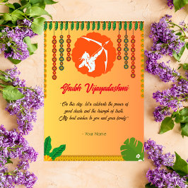 Shubh Vijayadashmi Dussehra Karte