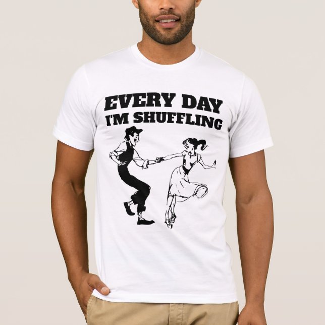 SHUFFLE SHUFFLE TANZ T-SHIRT (Vorderseite)
