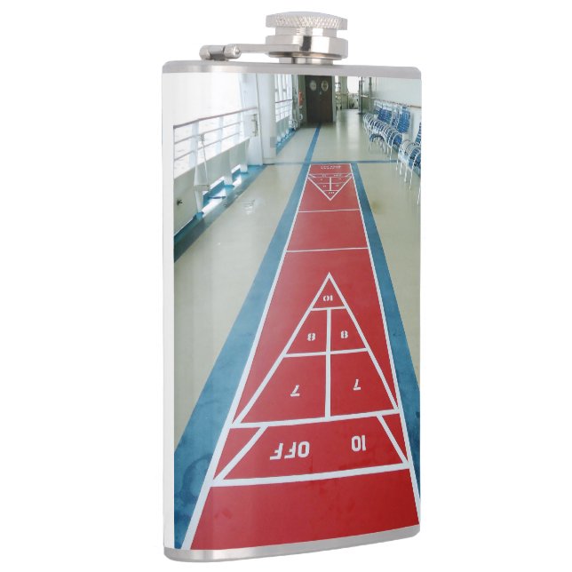 Shuffleboard an Bord Flachmann (Rechts)