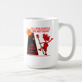 Shuffleboard Kaffeetasse
