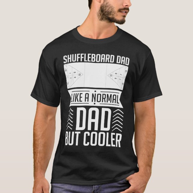 Shuffleboard Table Game Rules Outdoor Court Sand P T-Shirt (Vorderseite)