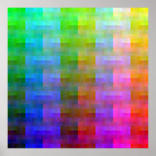 Shuffled Palette (Ranked) Poster