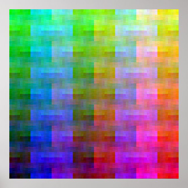 Shuffled Palette (Ranked) Poster (Vorne)