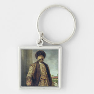 Shuja-ud-Dawlah (1754-75), Nawab von Oudh, 1772 Schlüsselanhänger