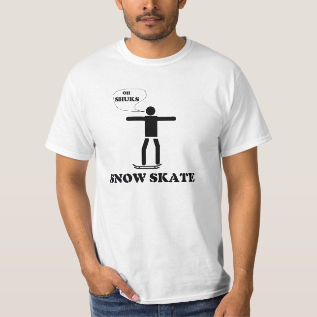 SHUKS SNOWSKATE T-SHIRT (Vorderseite)