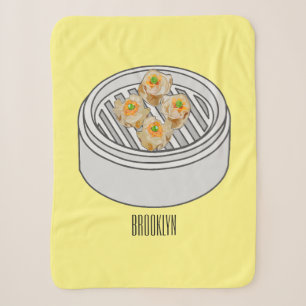 Shumai dim sum Cartoon Illustration Sherpadecke