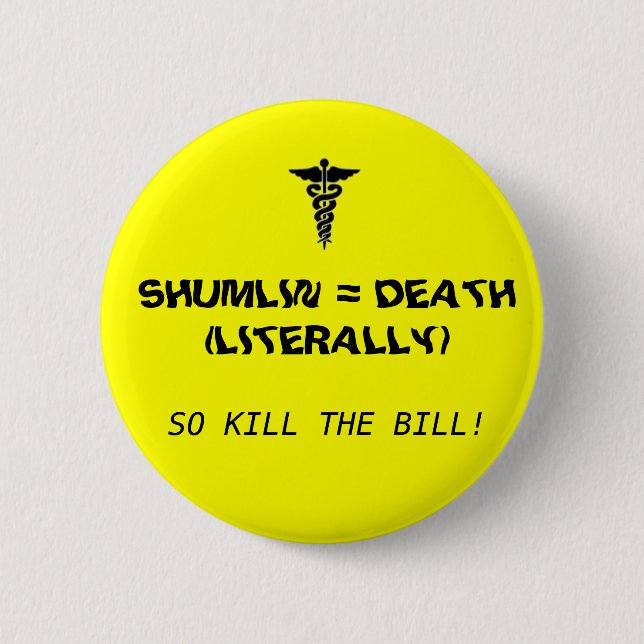 Shumlin = Tod Button (Vorderseite)