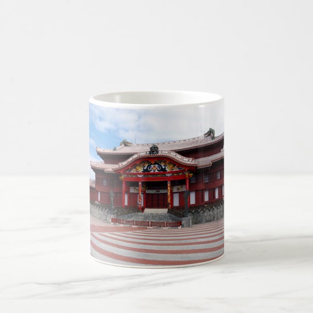 Shuri Schloss in Okinawa, Japan Kaffeetasse (Mittel)