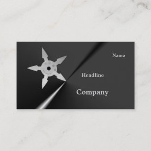 Shuriken Visitenkarte