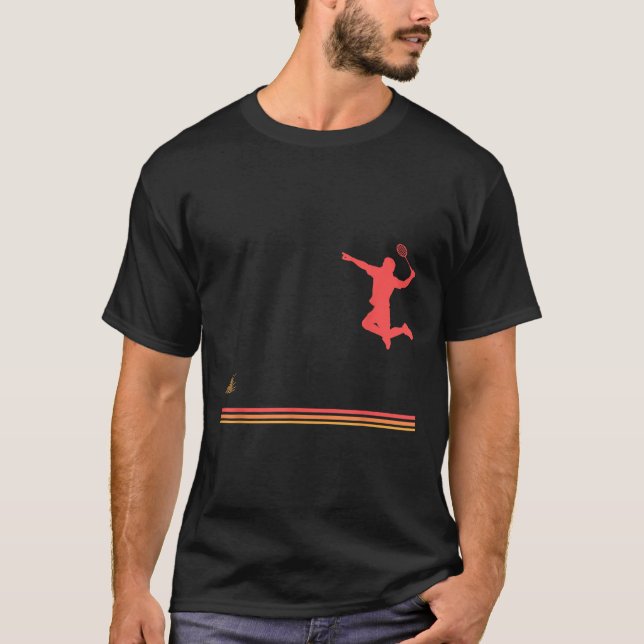 Shuttle Badminton 0 T-Shirt (Vorderseite)