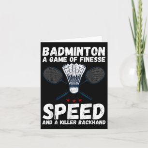 Shuttle Badminton 4 Karte