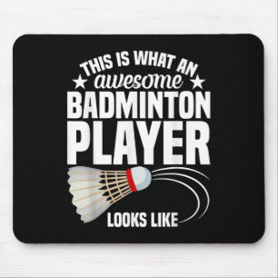 Shuttle Badminton Match Phantastisch Badminton Pla Mousepad