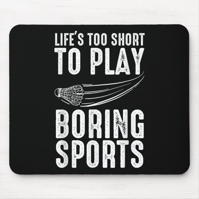 Shuttle Badminton Mousepad (Vorne)