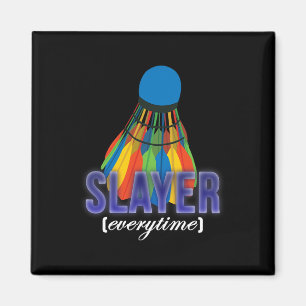 Shuttle Badminton Player Angebot Magnet