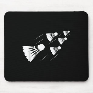 Shuttle Badminton Player Mousepad