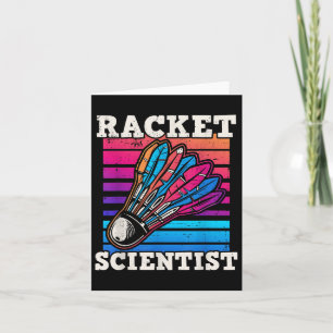 Shuttle Badminton Scientist Karte