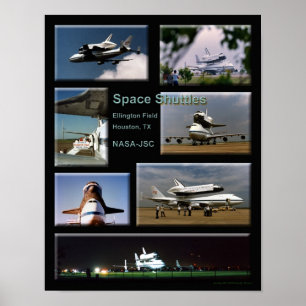 Shuttle-Collage Poster