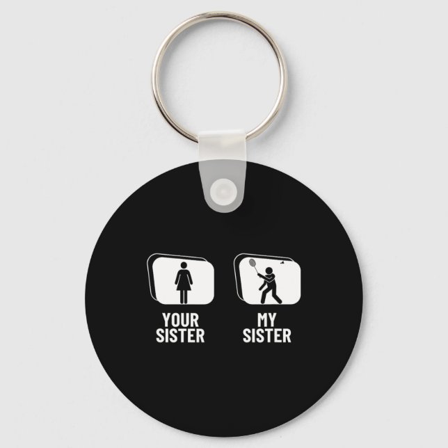 Shuttle deine Schwester, meine Schwester Bruder Fu Schlüsselanhänger (Vorderseite)