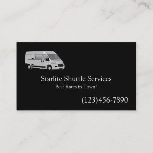 Shuttle-Fahrer-Fahrerservice Visitenkarte