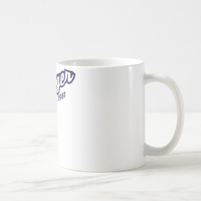 Shuttle Hugger seit 1981 Kaffee-Tasse Kaffeetasse (Rechts)