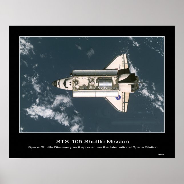 Shuttle-iss002e9749 Poster (Vorne)