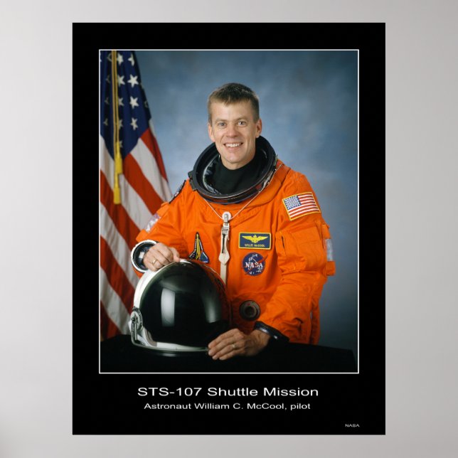 Shuttle-jsc2001-02492 Poster (Vorne)