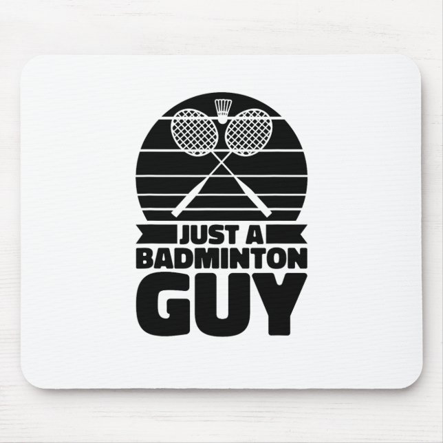 Shuttle Racquet Court Racket - Team nur ein Badmin Mousepad (Vorne)