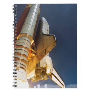 Shuttle take off notizblock