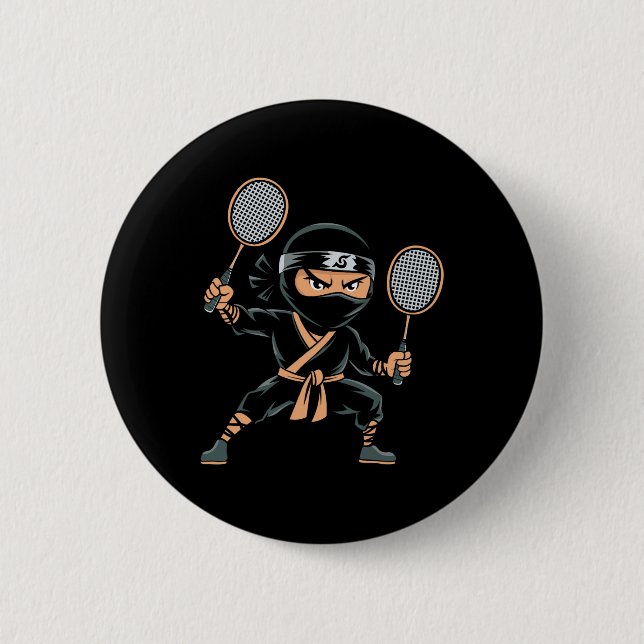 Shuttle Team Racket - Court Racquet Dminton Ninja Button (Vorderseite)