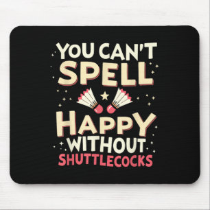 Shuttle Team Racquet Racket - Spielergericht Badmi Mousepad