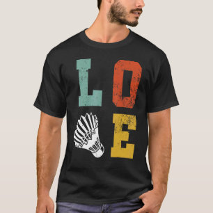 Shuttlecock Club Outfit für Spieler Trainer Lüfter T-Shirt