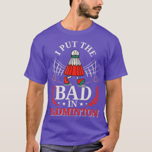 Shuttlecock Club Outfit für Spieler Trainer Lüfter T-Shirt