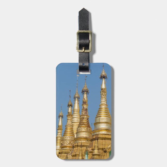 Shwedagon Gepäckanhänger (Vorderseite vertikal)