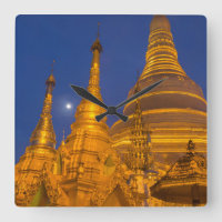 Shwedagon Pagoda in der Nacht, Myanmar