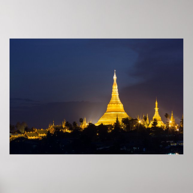 Shwedagon Pagoda Poster (Vorne)