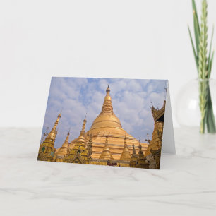 Shwedagon Paya ・ Grußkarte Karte