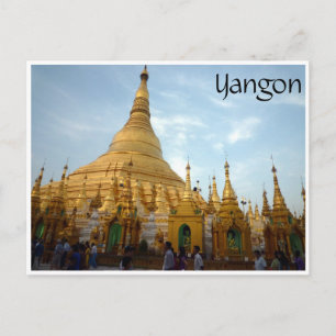 Shwedagon Yangon Postkarte