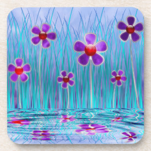 Shy Daisies Dessous de verre de liège