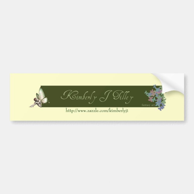 Shy Fairy Store Bumper Sticker Autoaufkleber (Vorne)