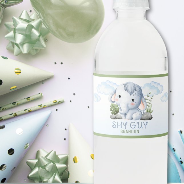 Shy Guy Water Bottle Labels (Von Creator hochgeladen)