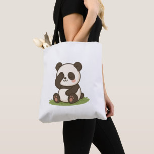 Shy Panda Moment Tasche
