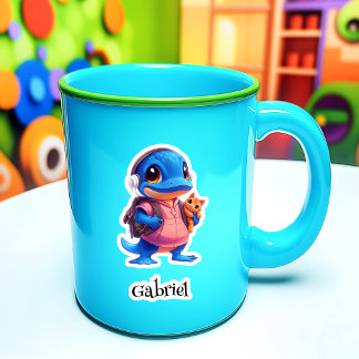 Shy Platypus Personalisiert Vinyl Sticker