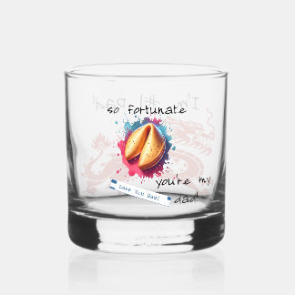 "Si Heureux..." Verre Whiskey personnalisable