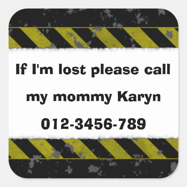 Si je suis perdu Stickers (Devant)