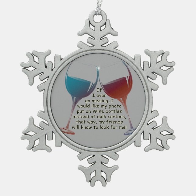 Si je vais jamais manquer ! Ornement de Noël (Devant)