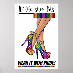 Si la chaussure convient ... Poster