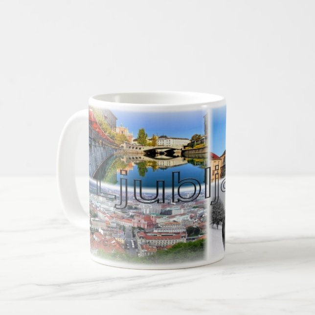 SI Slowenien - Ljubljana - Kaffeetasse (Vorderseite Links)
